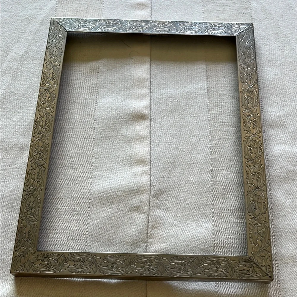 Antique Silver Photo Frame